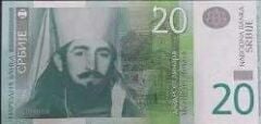 Sırbistan 20 Dinar