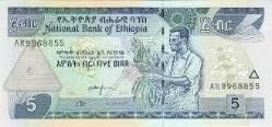 Etiyopya 5 Bırr