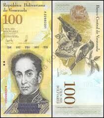 Venezuela 100000 bolivar