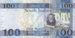 Güney sudan 100 pound