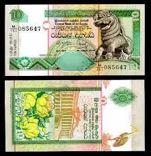 Srilanka 10 rupi