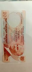 6. Emisyon 20 lira ( seri numarası farklı gelecek)